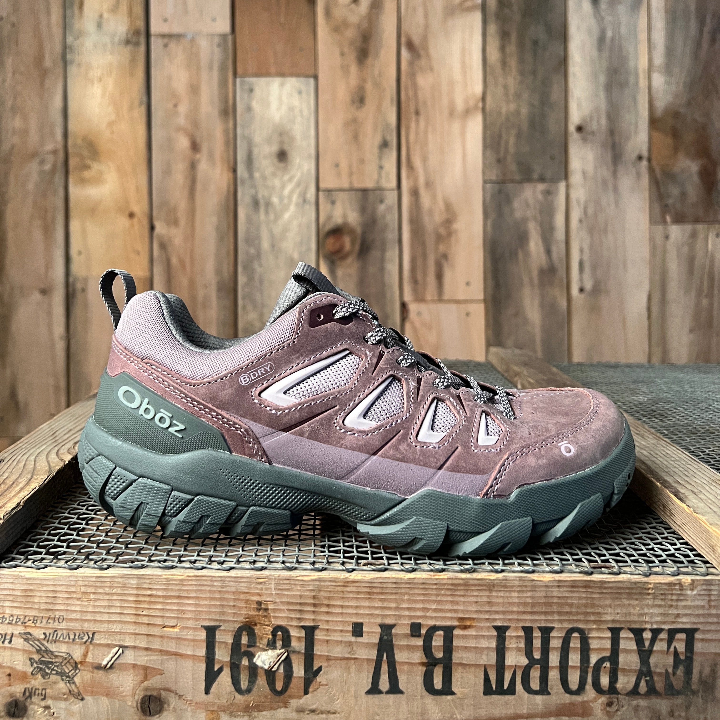 Oboz Women's Sawtooth X Low Waterproof Shoe Lupine