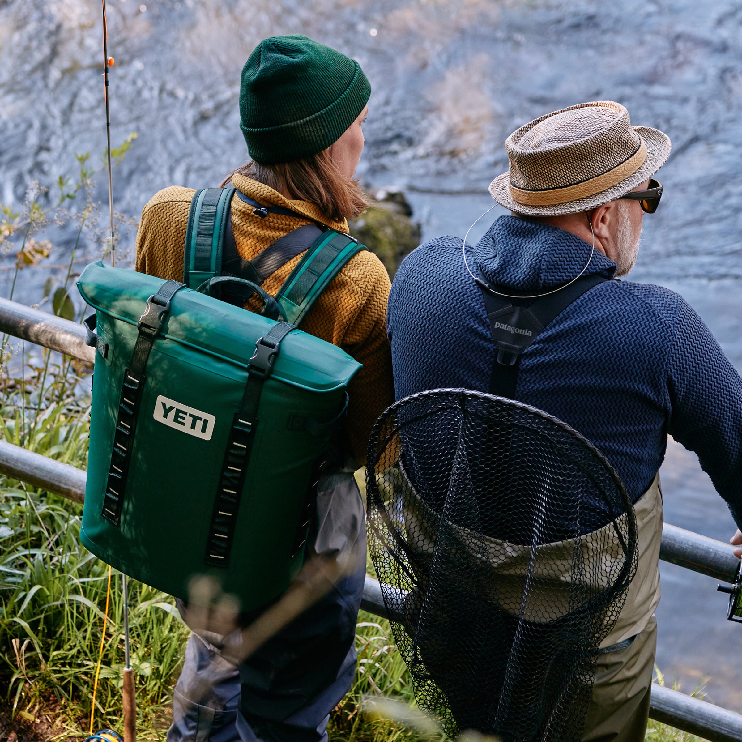 Yeti Hopper Backpack M12 | Black Forest Green