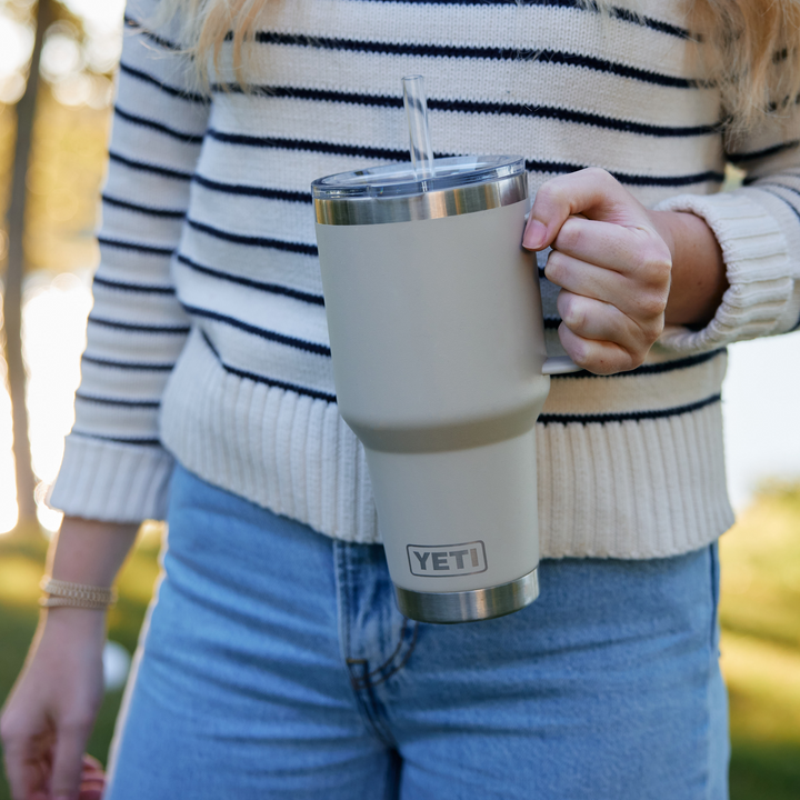 Yeti Rambler 35 oz Straw Mug | Cape Taupe