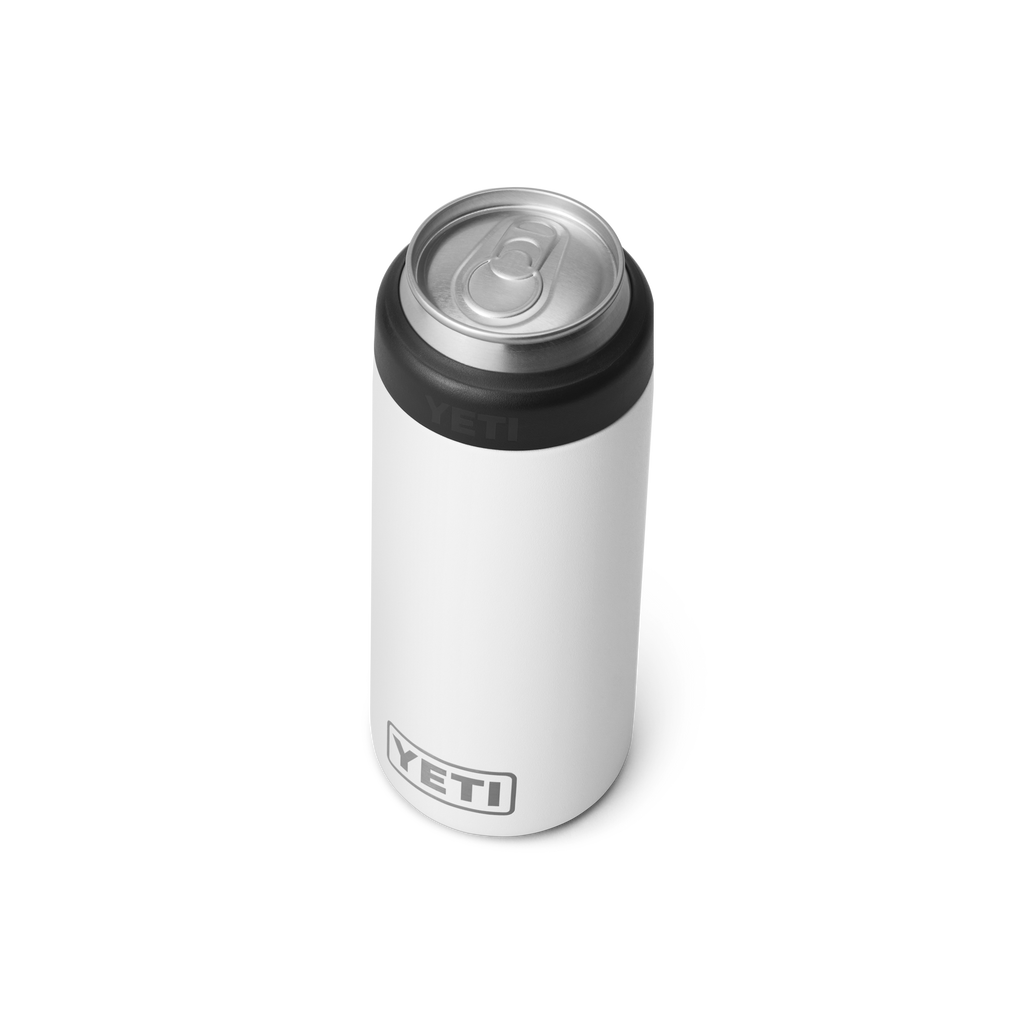 Yeti Rambler 12oz Slim Can Colster | White