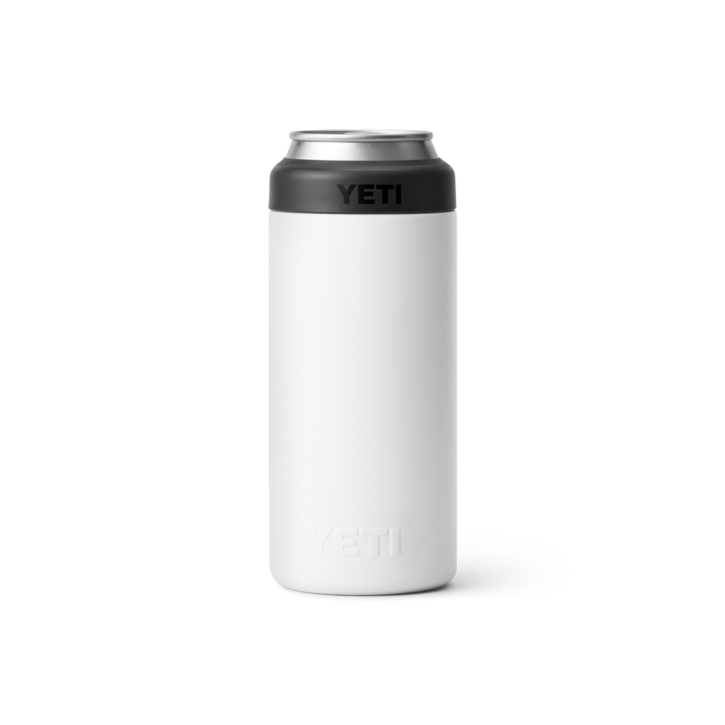 Yeti Rambler 12oz Slim Can Colster | White