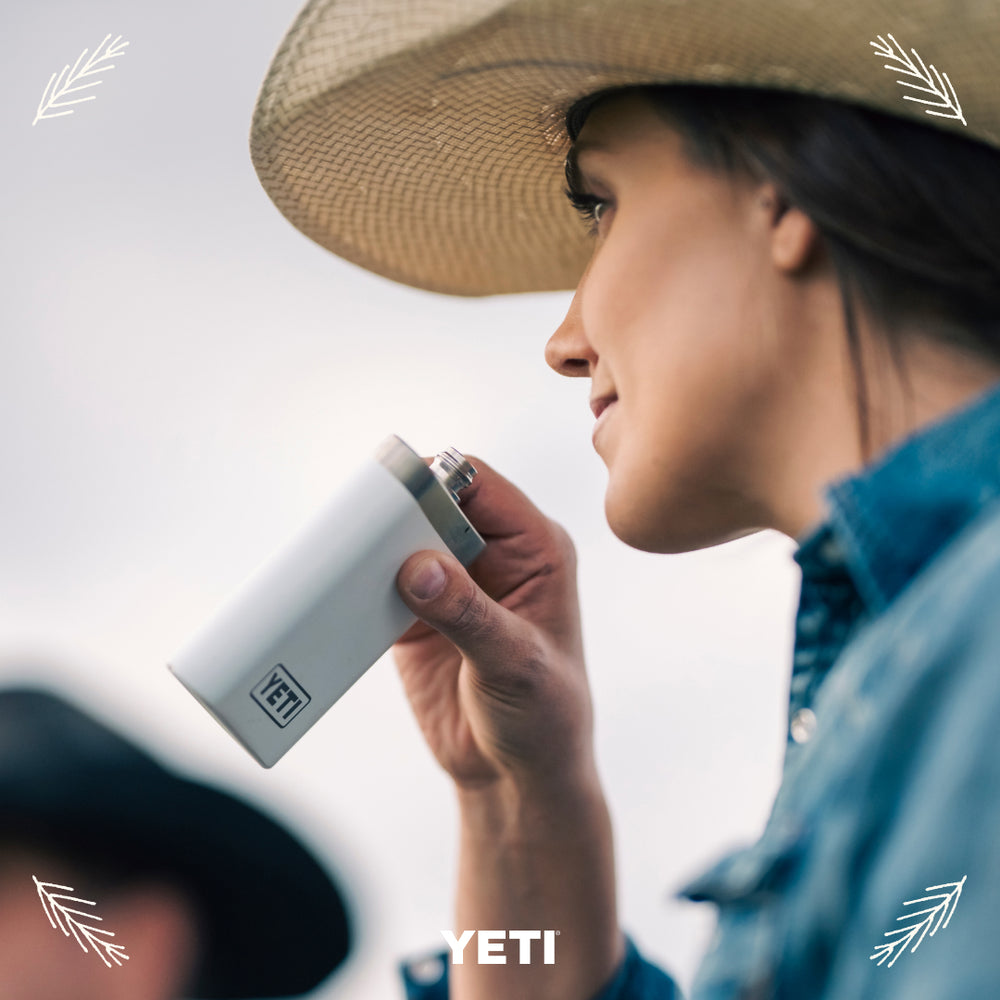Yeti Flask White
