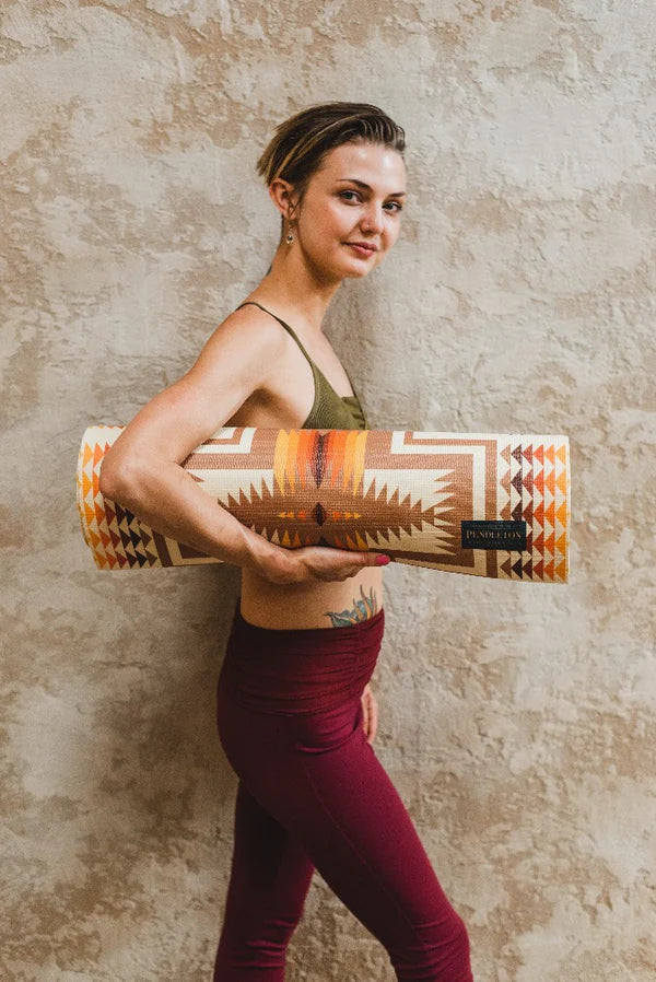 Pendleton x Yune Yoga Mat | Harding Tan