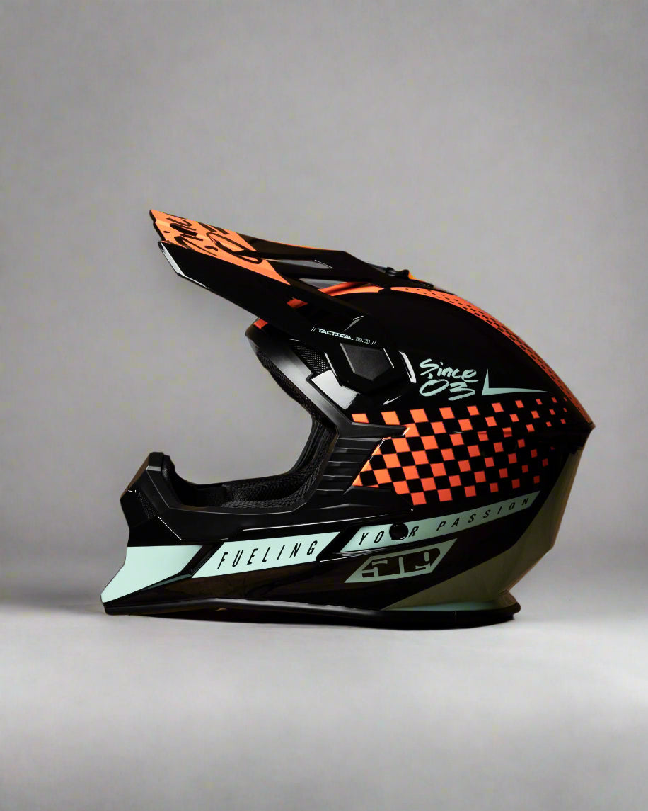 509 Youth Tactical 2.0 Enduro Offroad Coral Gloss