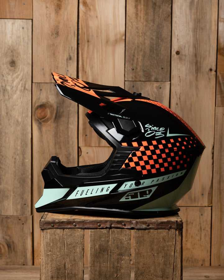 509 Youth Tactical 2.0 Enduro Offroad Coral Gloss