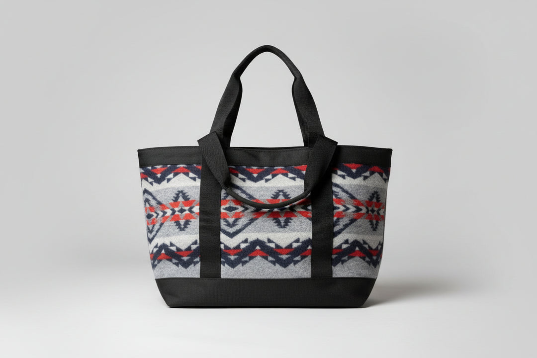 Pendleton Zip Tote | Tecopa Hills Grey