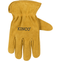 Kinco Suede Cowhide Driver Gloves | Golden