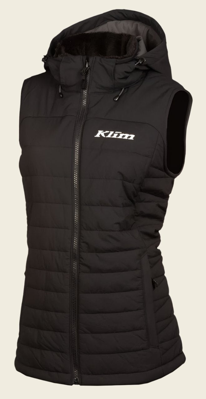 klim arise vest black white