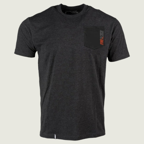 509 Arsenal T-Shirt Charcoal Heather with Red