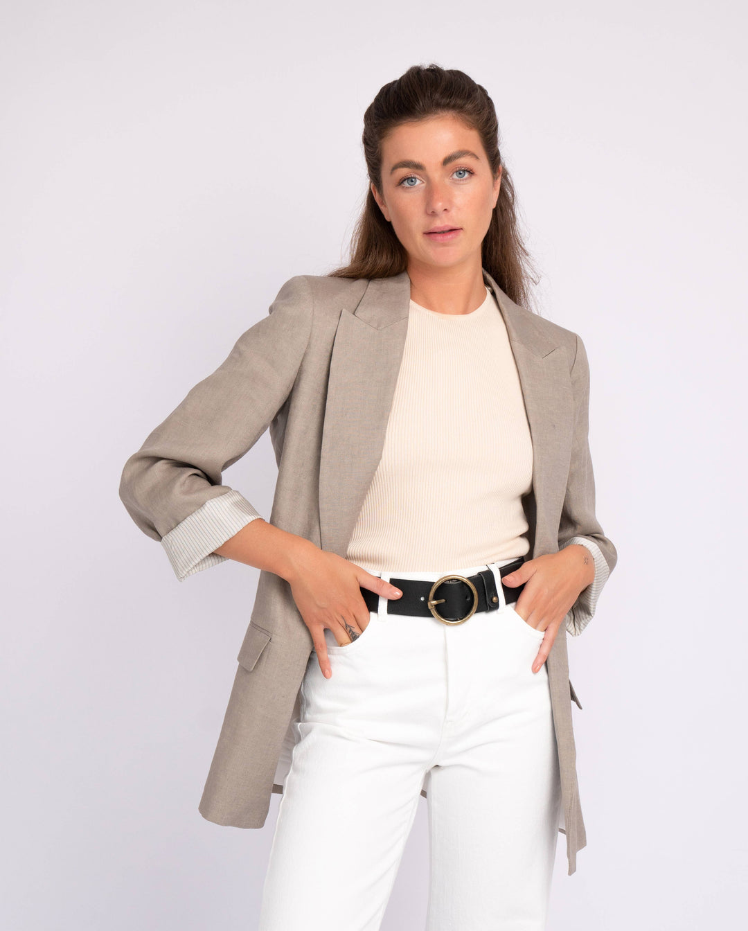 Pip 2.0 | Vintage Full-Grain Leather Belt | Black