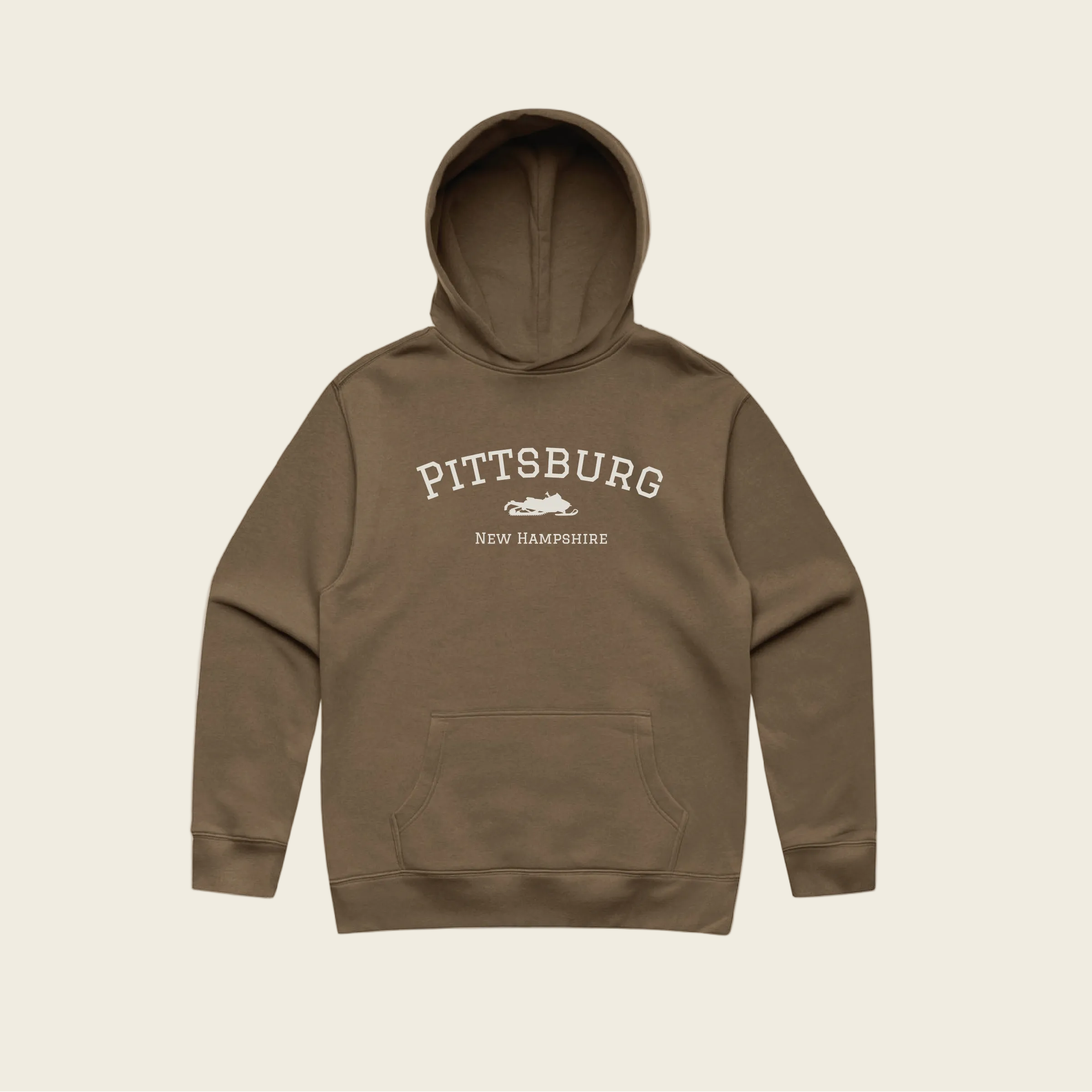 Bear Rock University of Pittbsurg Hoodie | Walnut