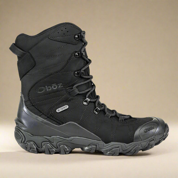 Oboz Men's Bridger 10" Insulated Waterproof Boot - Black Sea