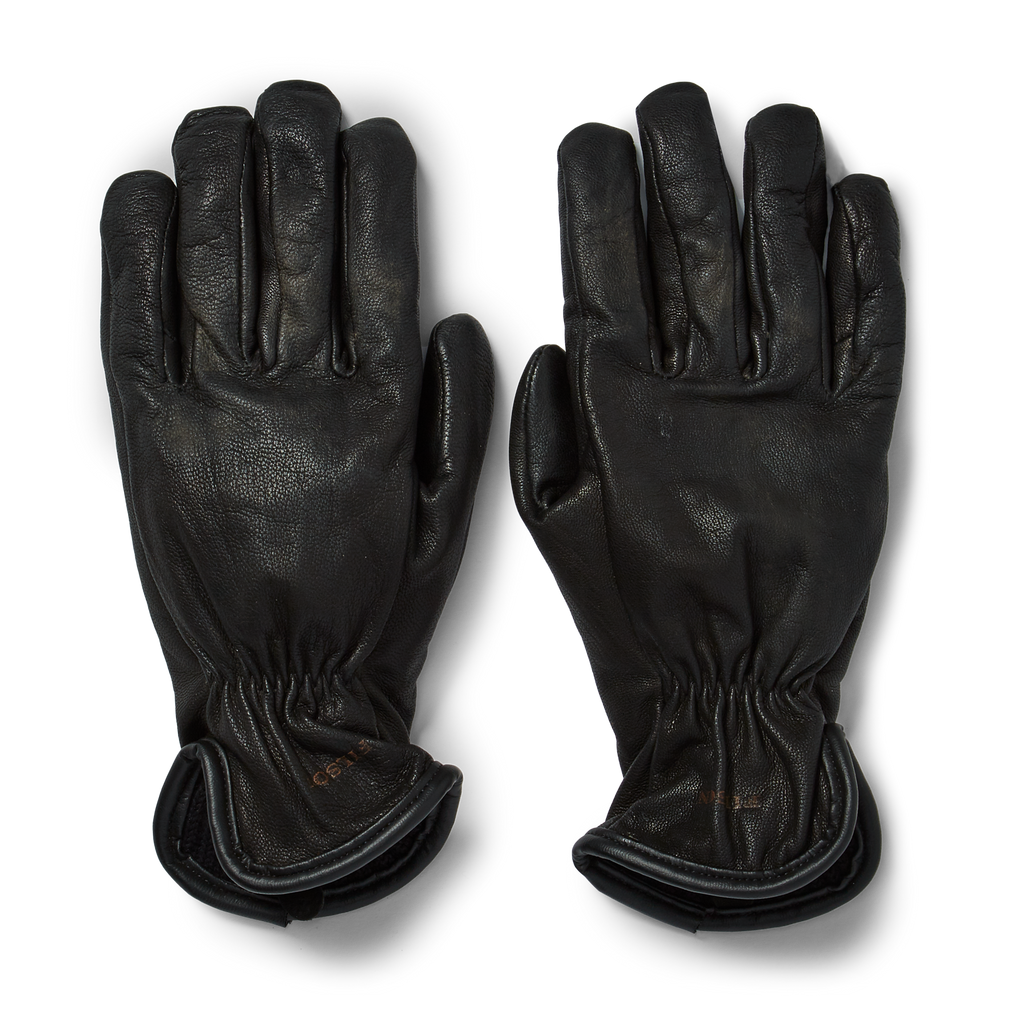 Filson Original Lined Goatskin Gloves - Black