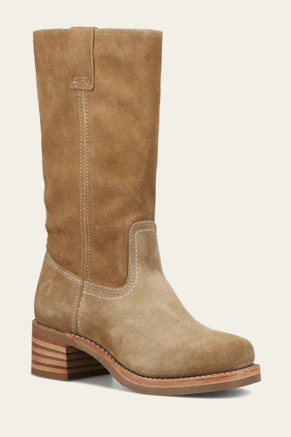 Frye Campus 12R | Tan Buck