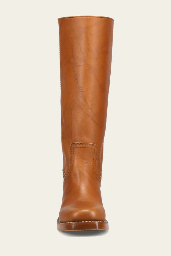 Frye Women's Campus 14L Wide Calf Boot | Saddle