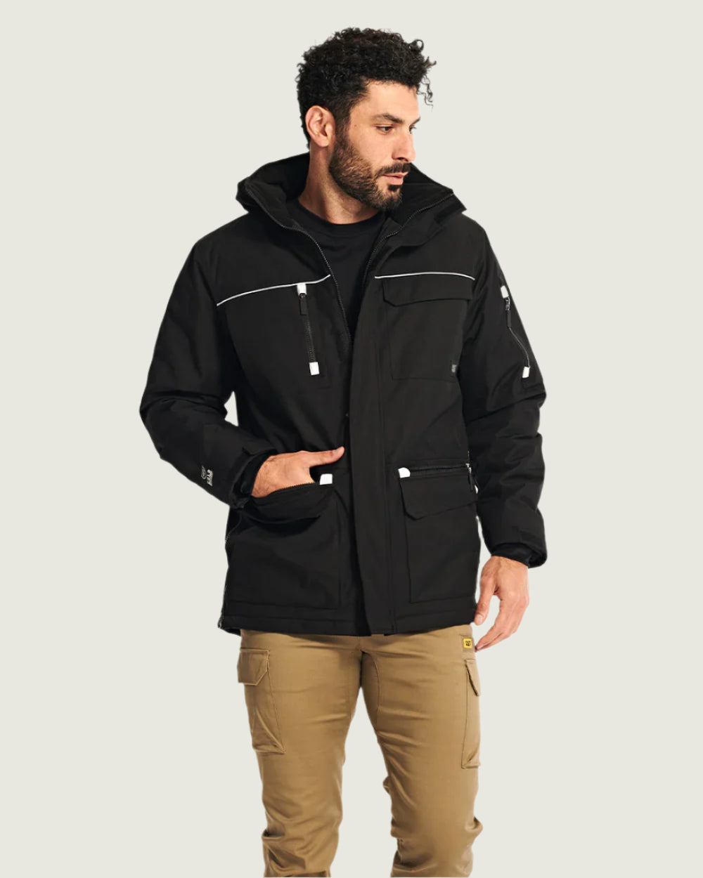 CAT M's Insulated Work Parka | Black