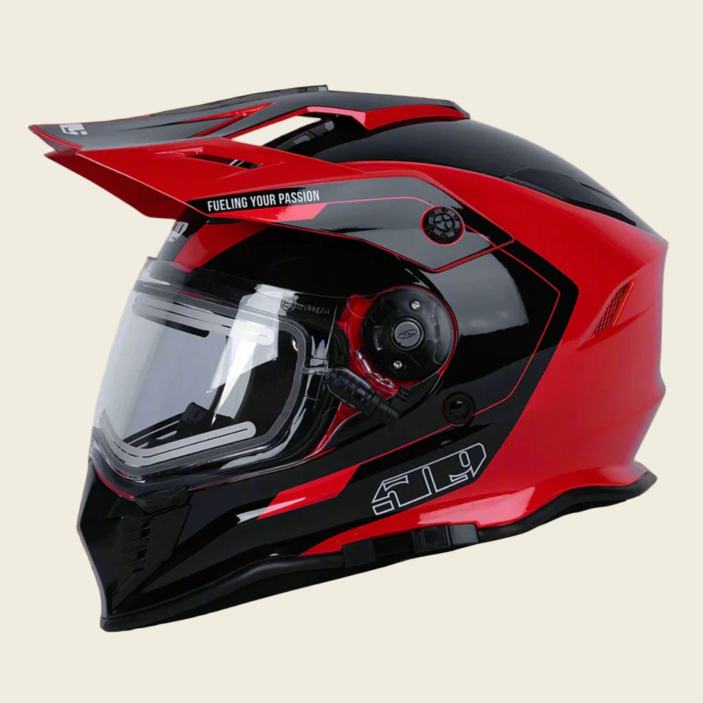 509 Delta R3L Ignite Helmet | Racing Red