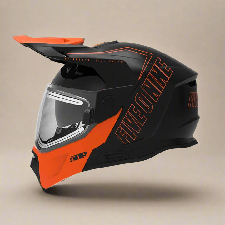 509 Delta R4 Ignite Helemt Orange