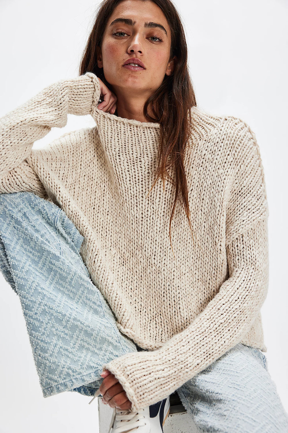 Free People Opal Sweater | Tea