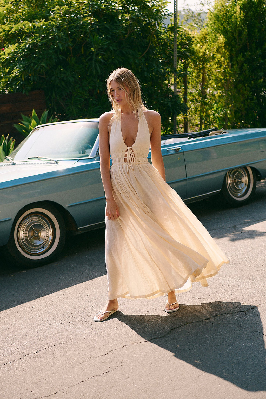 Free People Angel Maxi | Buttercream