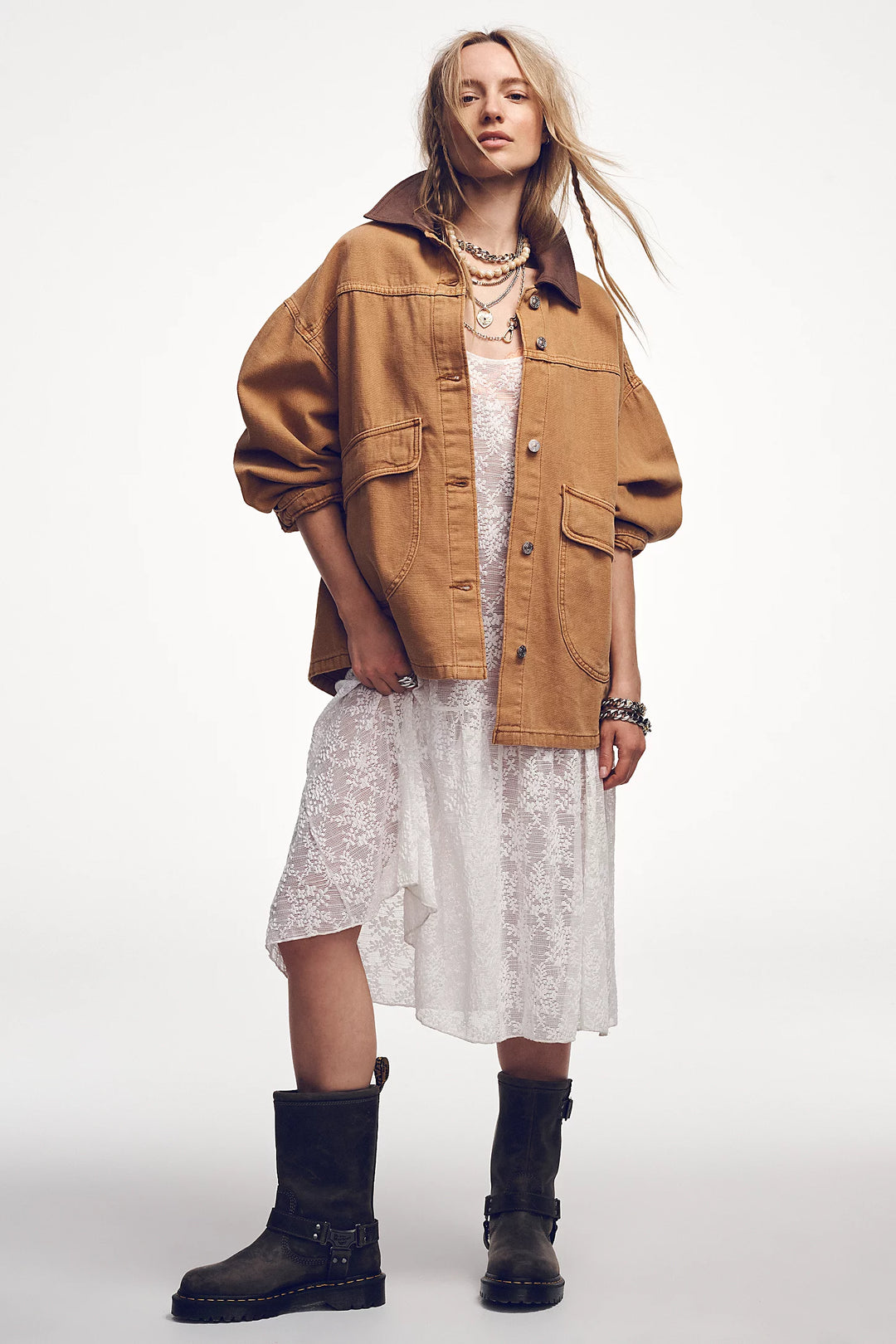 Free People Lemon Denim Jacket | Meerkat