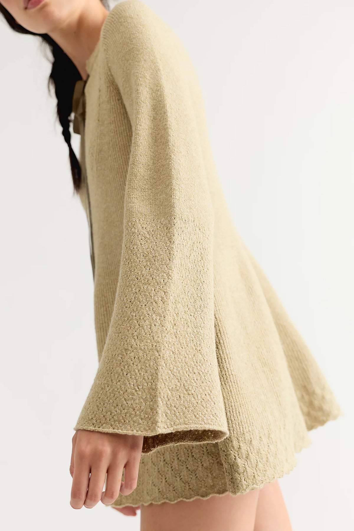 Free people Bali Old Flame Sweater Dress | Olive Tree Heather