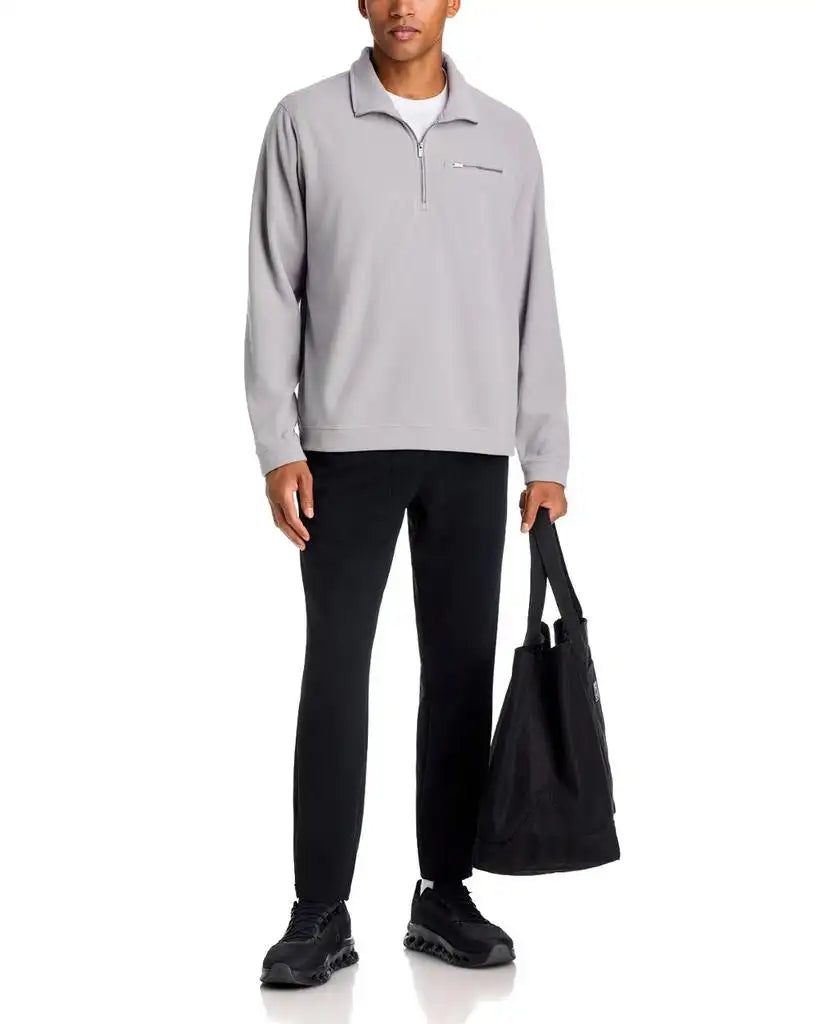Vuori Aspen Half Zip | Smokey Quartz