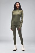 Indyeva STRIKA MERINO moss green