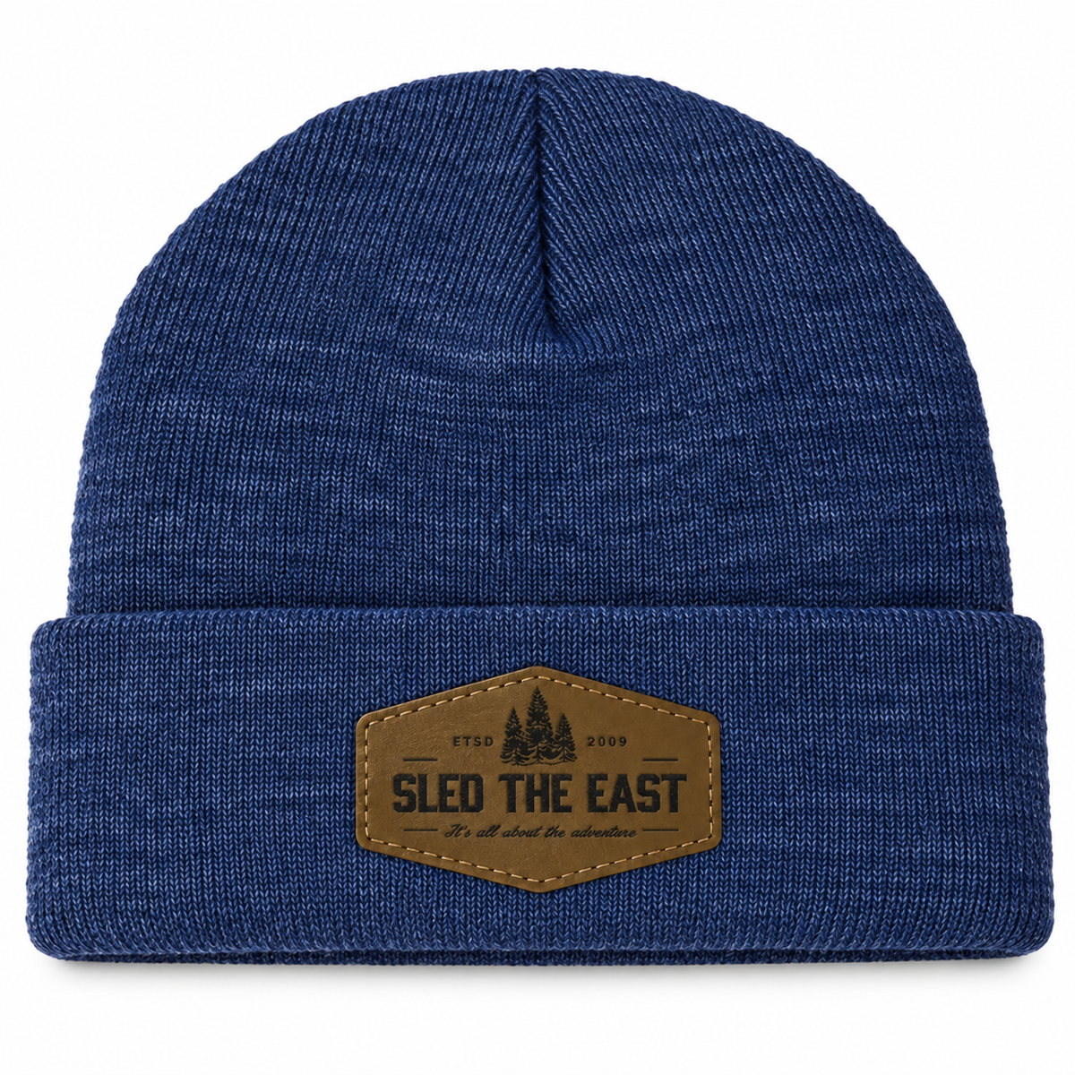 Sled The East Woodsman Beanie in Heather Blue