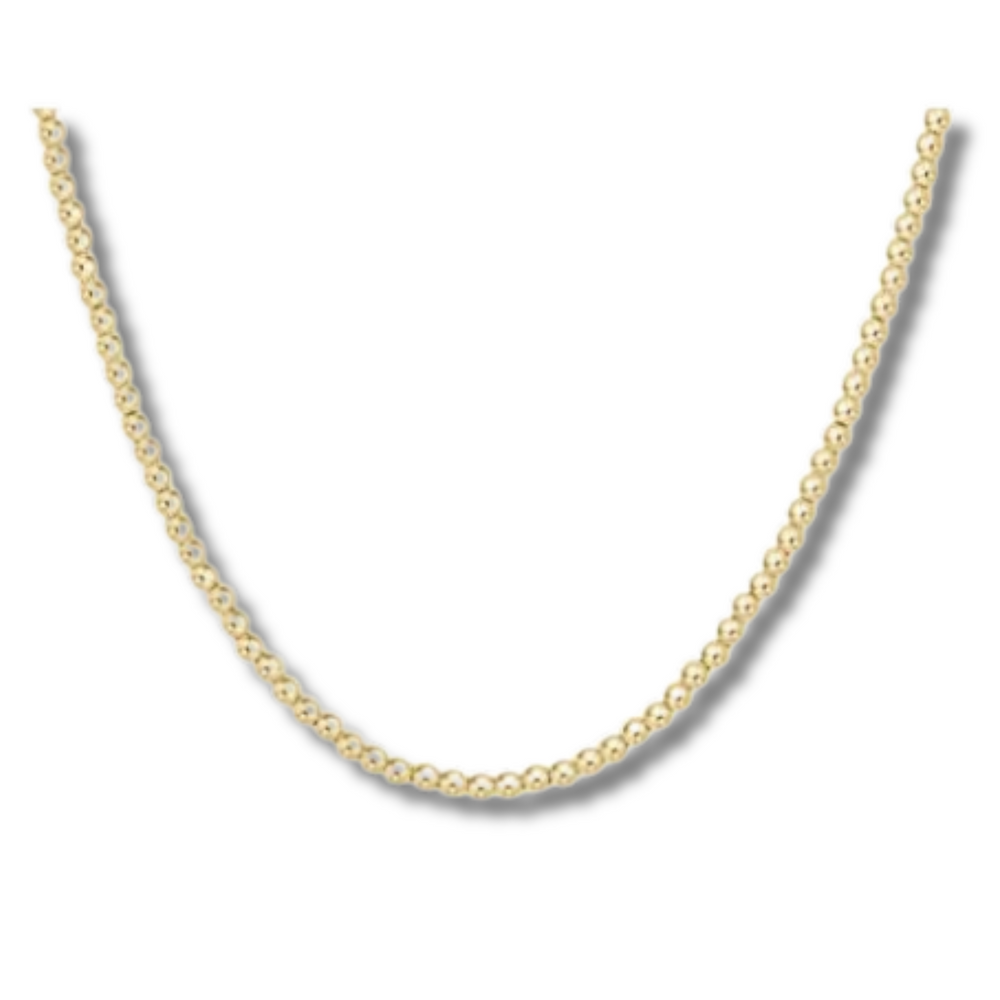 enewton Choker Classic Gold Bead 3mm