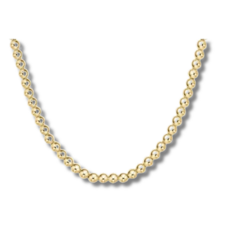 enewton Choker Classic Gold Bead 5mm