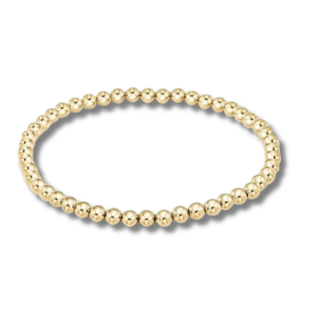 enewton Classic Gold Bead Bracelet 4mm