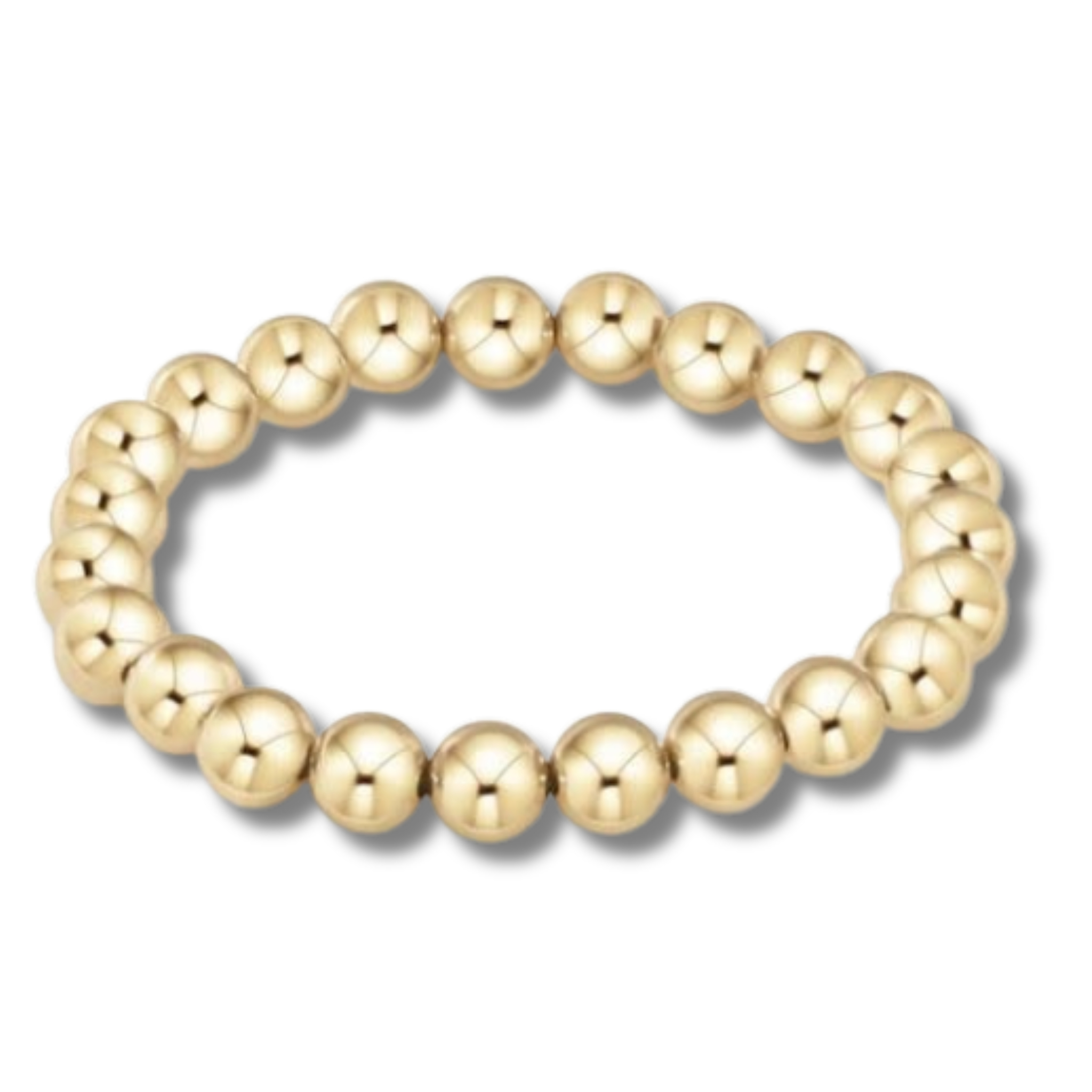 enewton Classic Gold Bead Bracelet 8mm