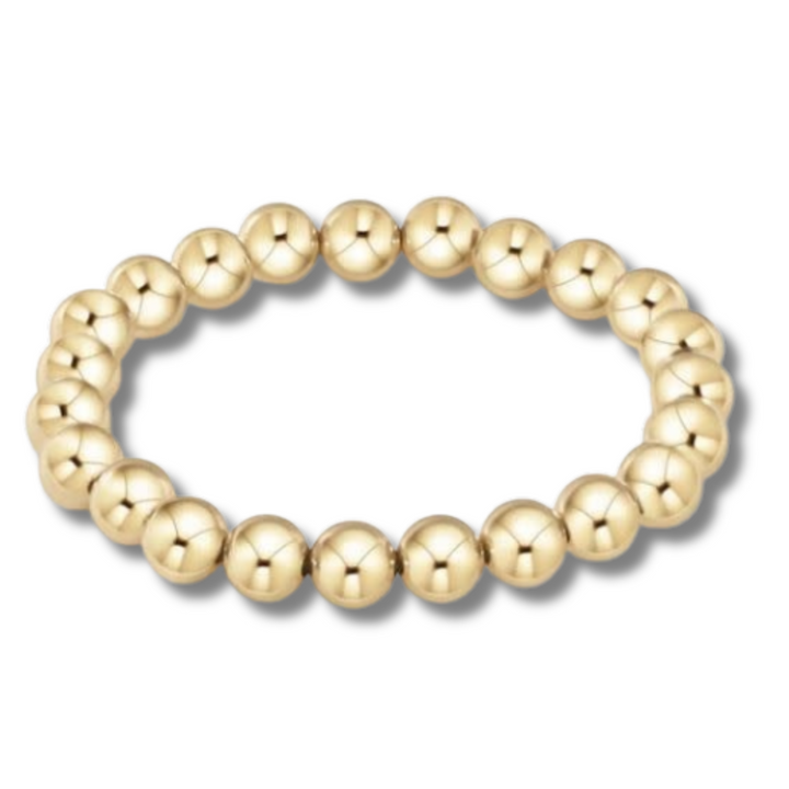 enewton Classic Gold Bead Bracelet 8mm