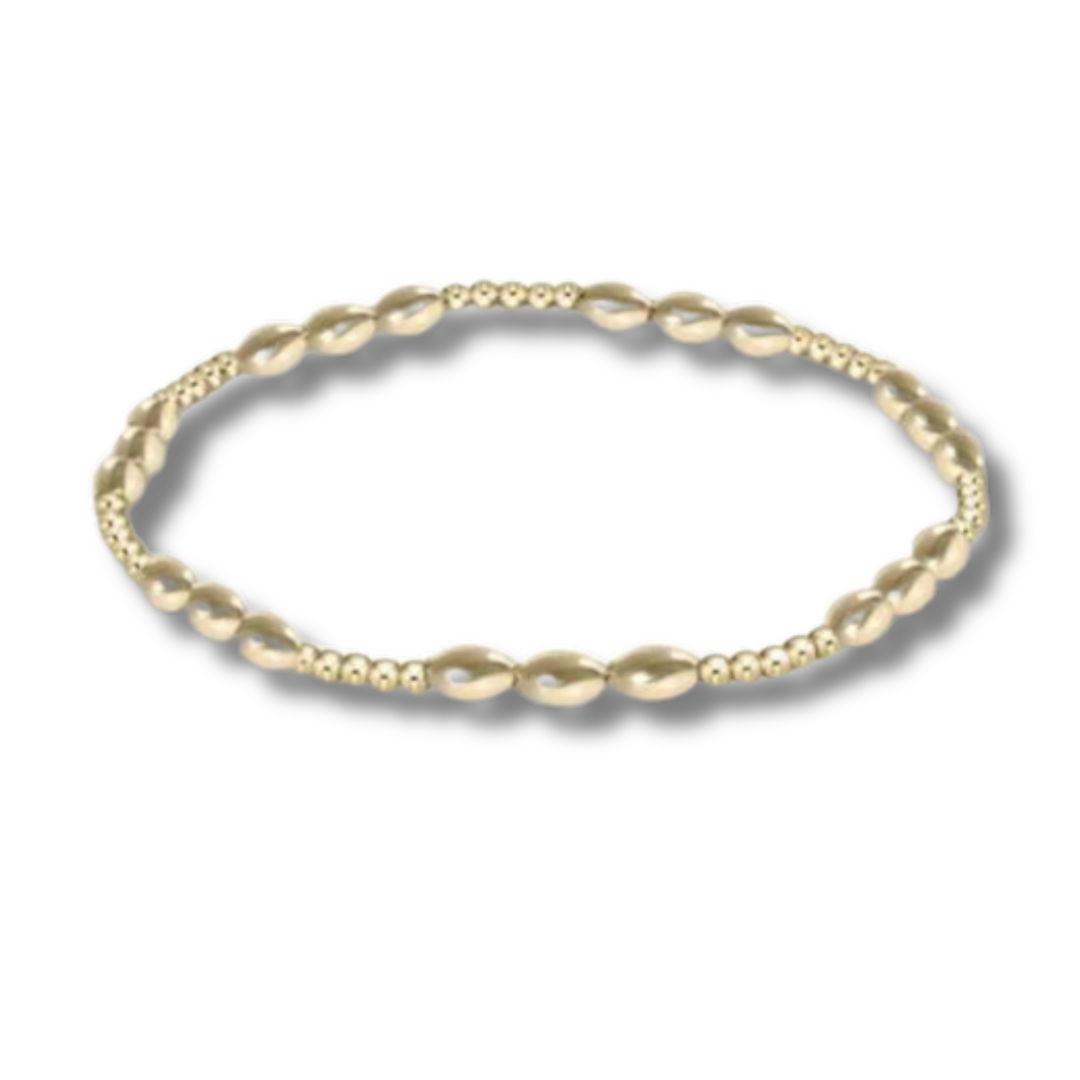 enewton Harmony Joy Pattern Bead Bracelet Gold9