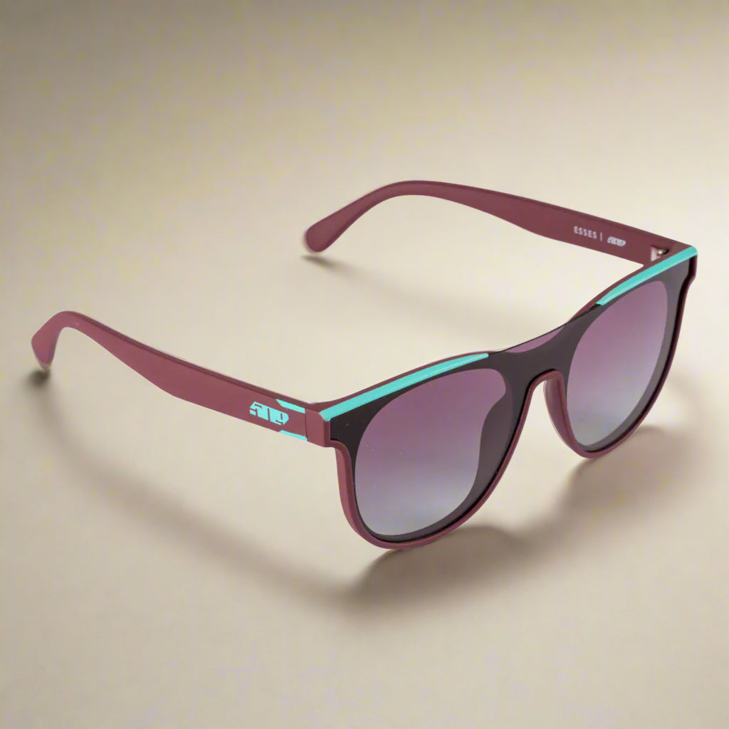 509 Esses Sunglasses | Maroon Teal