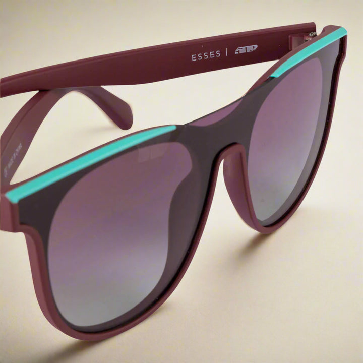 509 Esses Sunglasses | Maroon Teal