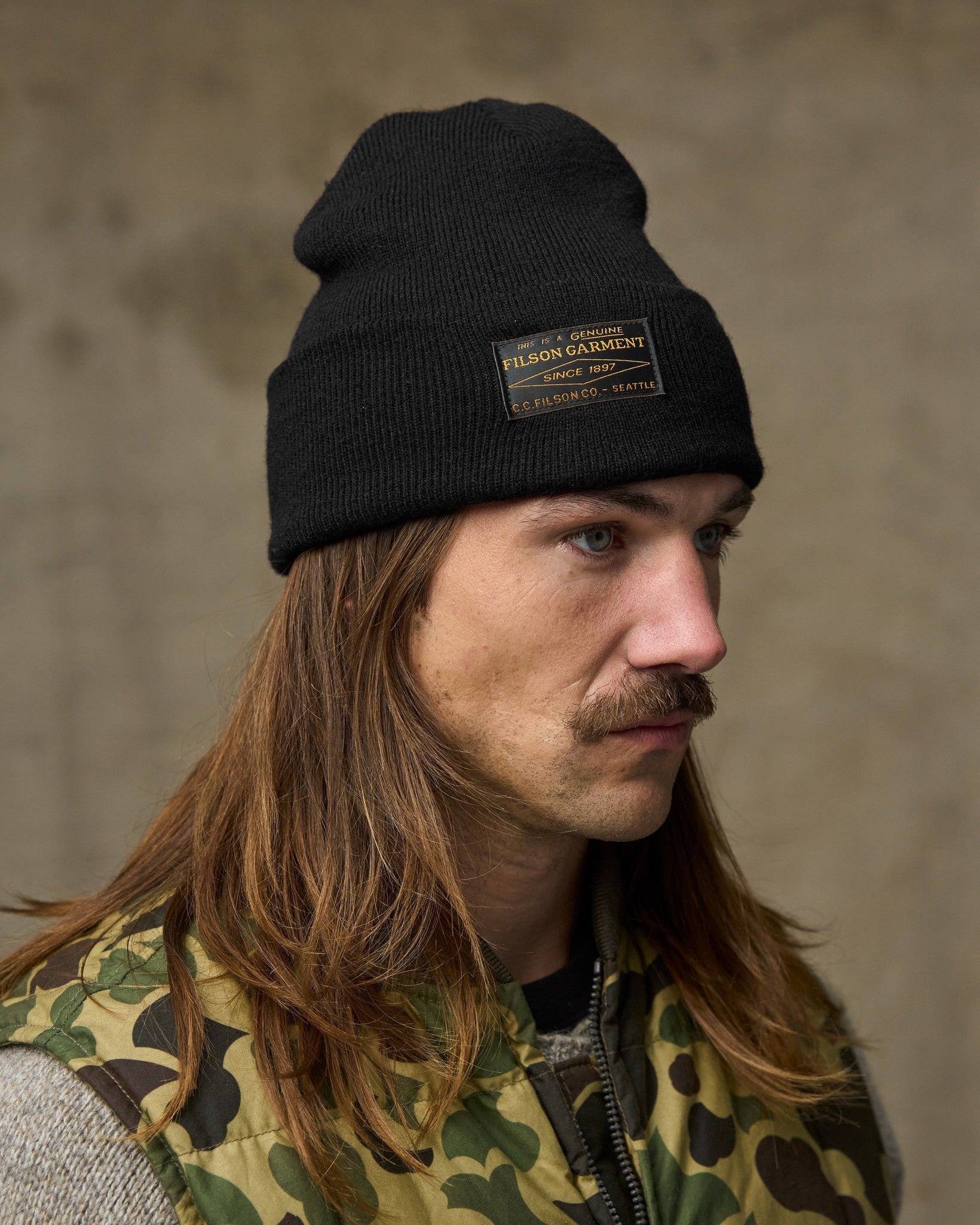 Filson Ballard Watch Cap - Black