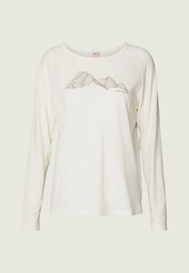 Kari Traa Ane Long Sleeve Shirt White