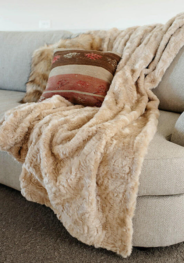 fabulous furs signature series vintage persian lamb faux fur throws 45990