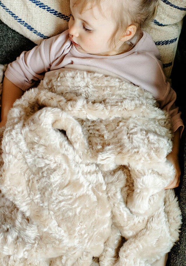 fabulous furs signature series vintage persian lamb faux fur throws 45990