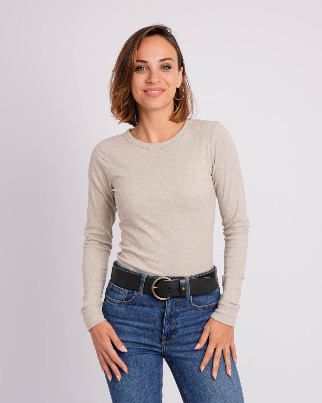 Pip 2.0 | Vintage Full-Grain Leather Belt | Black