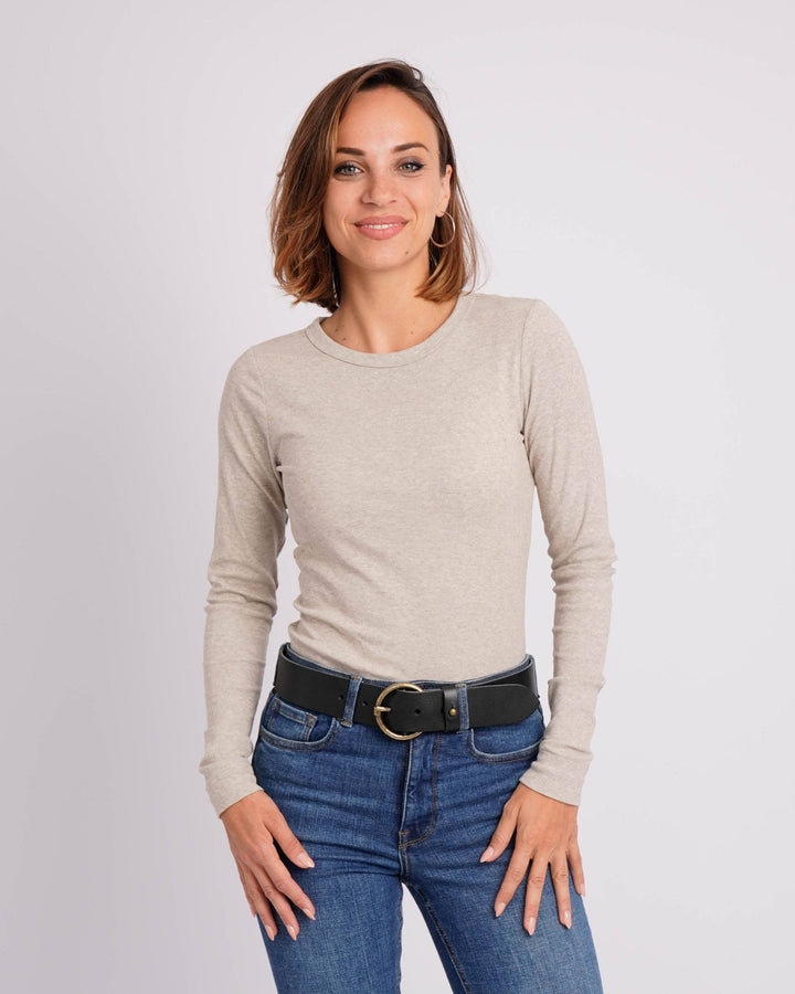 Pip 2.0 | Vintage Full-Grain Leather Belt | Black