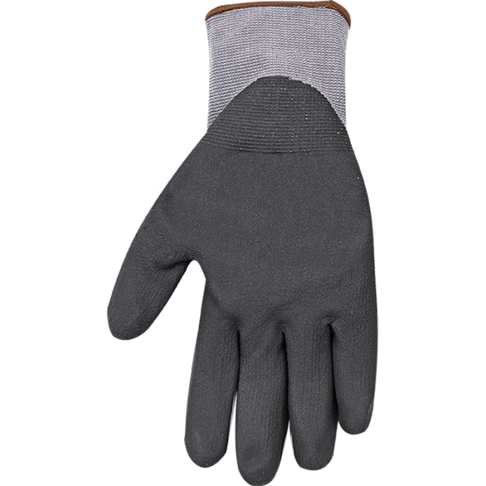 Kinco Nylon-Spandex Knit Shell CoolCoat™ Micro-Foam Nitrile Palm Gray