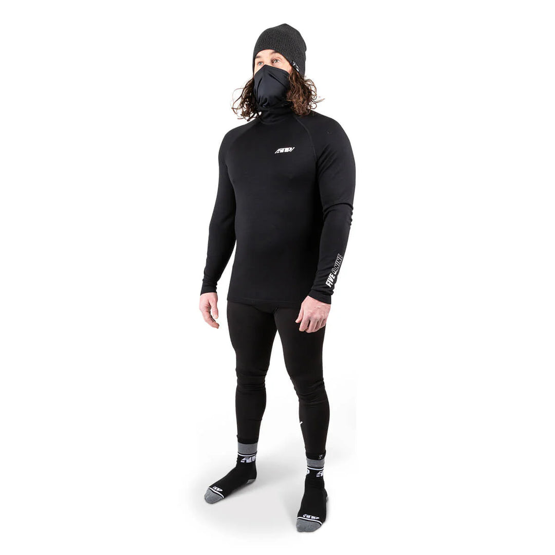  509 FZN Merino Hoodie Black 2021