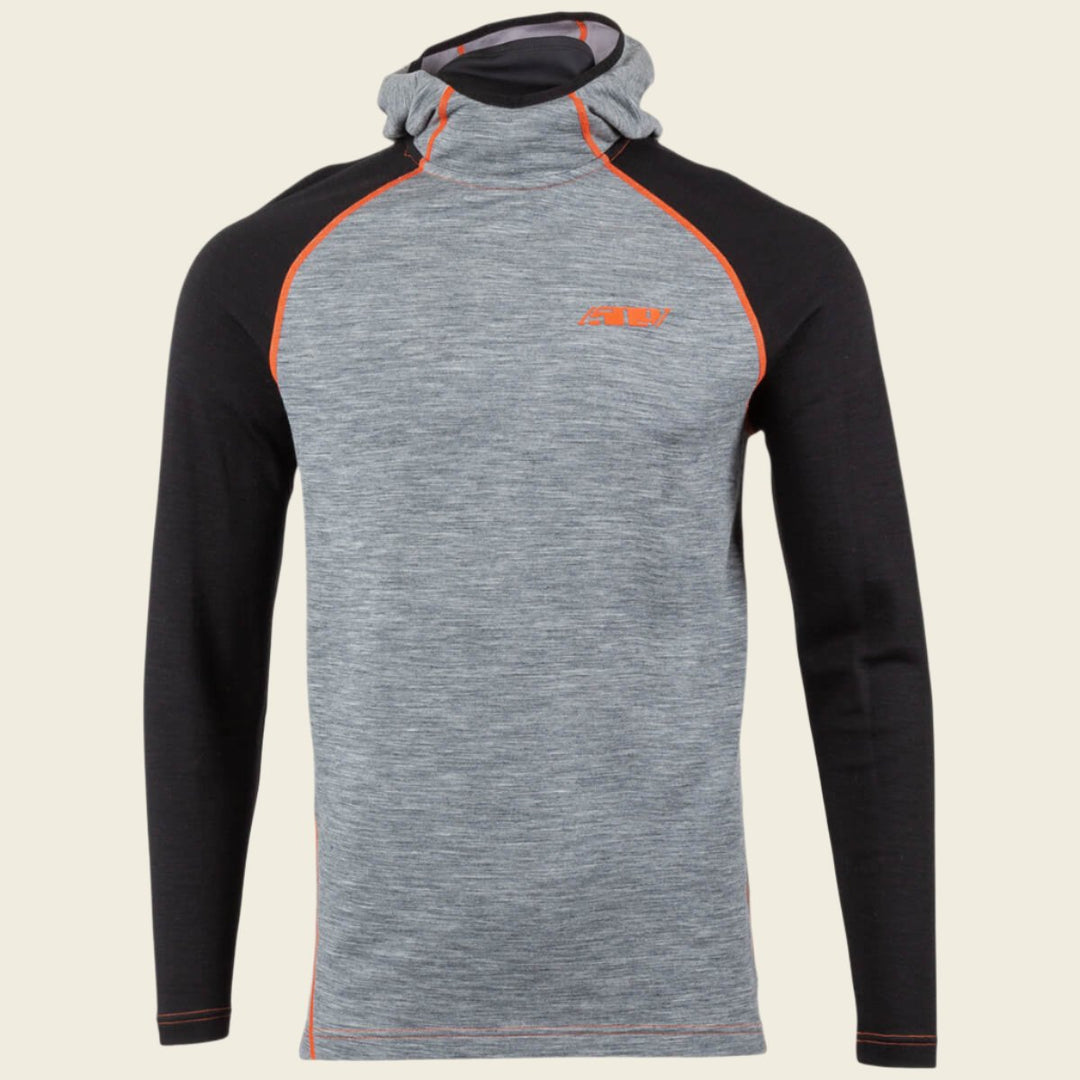  509 FZN Merino Hoodie Heather Grey