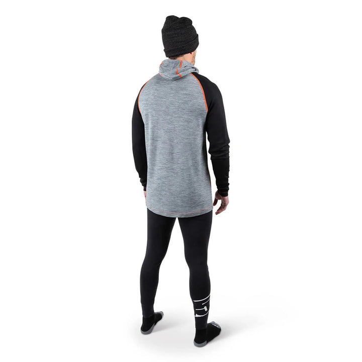  509 FZN Merino Hoodie Heather Grey