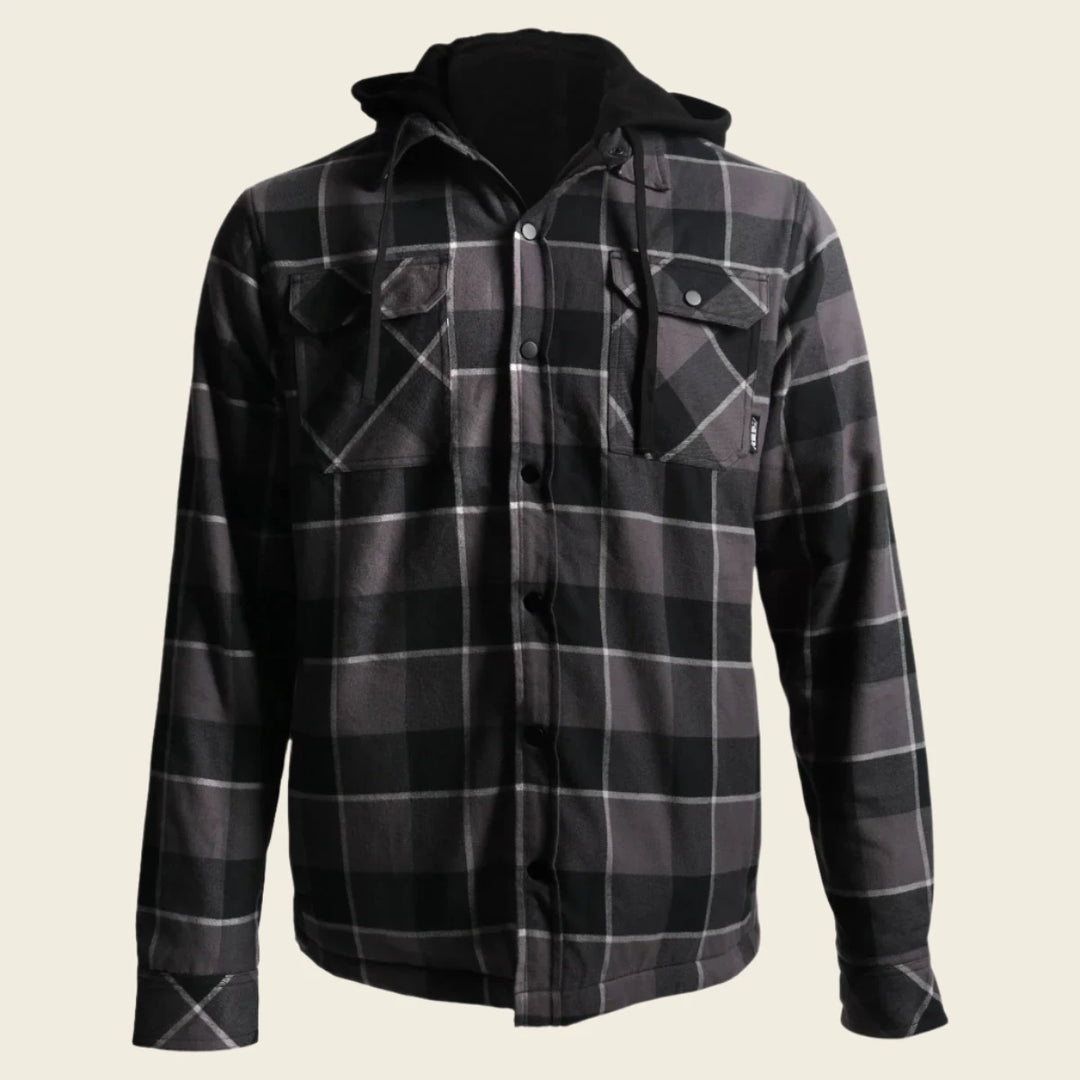 509 Groomer Flannel Black Grey