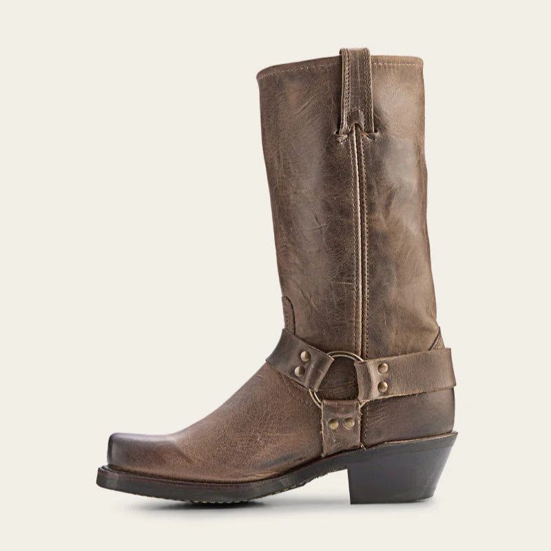 Frye Women s Harness 12R Boots Smoke