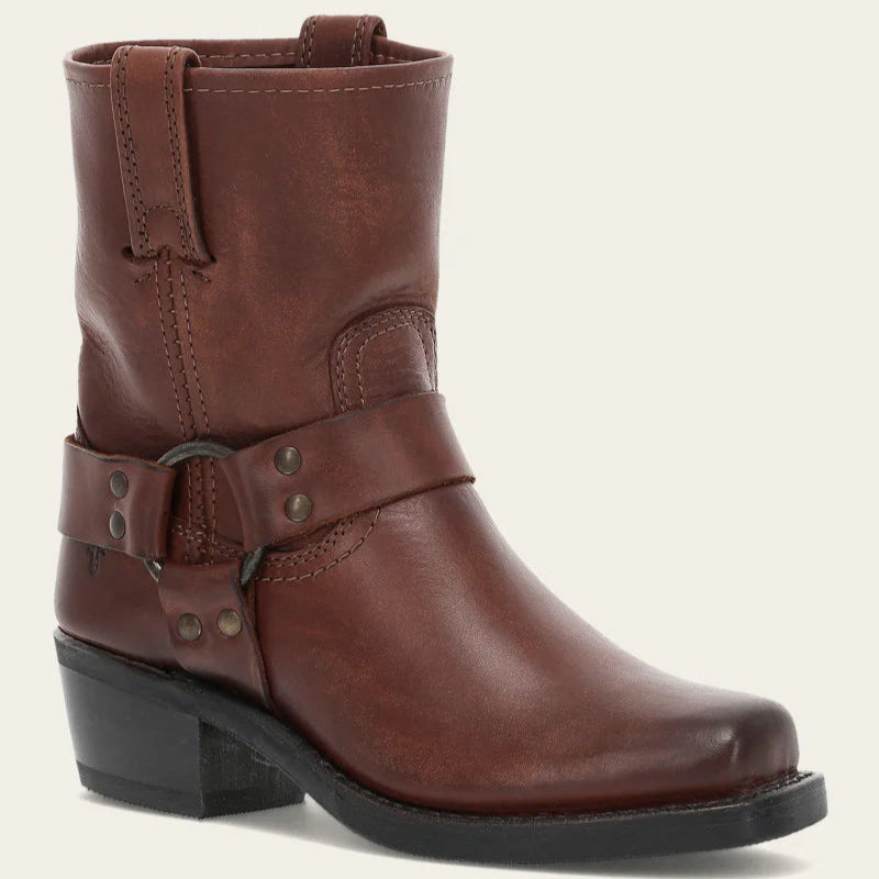 Frye Harness 8r Boots Black 6